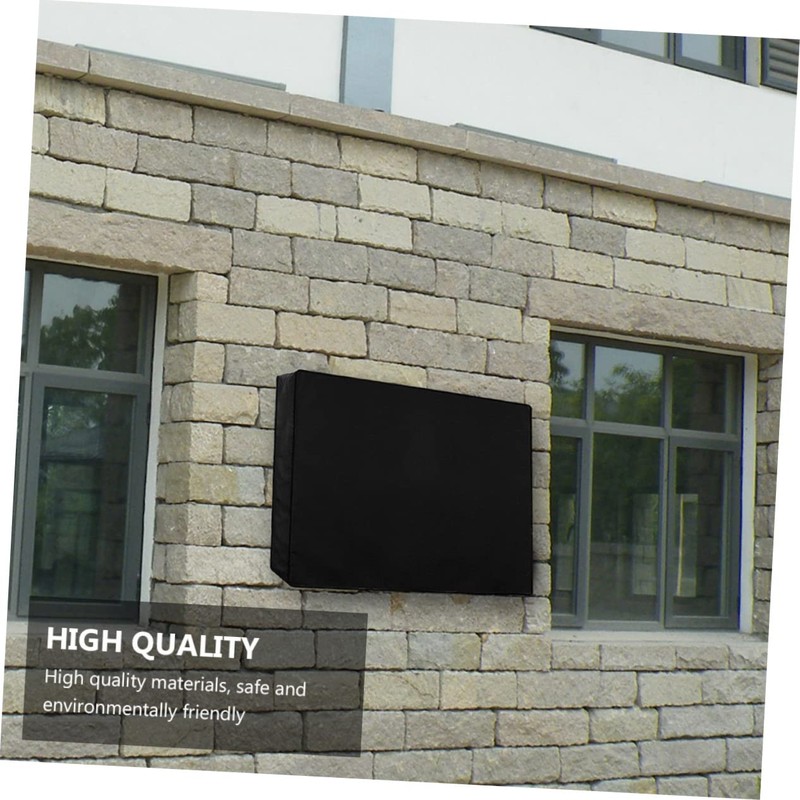 LALAFINA Outdoor Tv Cover Protector with Bottom Cover Flexible Screen