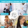 Inflatable Shampoo Basin, Loc Detox Tub for Dreads, Shampoo Buddy