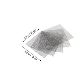 SUPVOX 5Pcs Stainless Steel Aquarium Mesh Nets Wear Resistant Wire Mesh for Aquatic Plant Fixing Easy Install Moss Net Durable Fish Tank Accessory