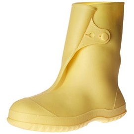 WORKBRUTES 35123.SM 10" Cleated Outsole PVC Work Boot, Small, Yellow