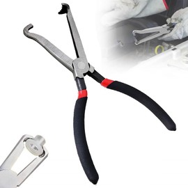 Electrical Disconnect Pliers Upgrade Electrical Connector Pliers Automotive Tools Electrical Connector Disconnect Pliers for Push Ttab Style Plugs (Bend)