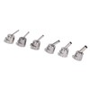 6Pcs 850 Heat Gun Nozzle Kit Aluminum Alloy 3 4