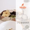 kikadu Lunch Box Rabbit Rosé – Children's Tableware, BPA-Free, with