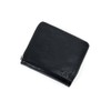 Falcon Round Zipper, Bifold Billfold, Double Stitched, Coins, Cards, Bills,