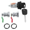 Ignition Switch Lock Cylinder&Two Door Lock Cylinder Set With 2