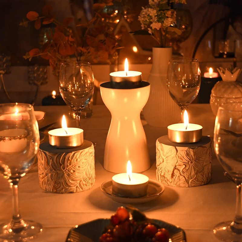 Mega Oversized White Tealights (12pc/Box)