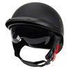 Cartman Motorcycle Open Face Helmet with Sun Visor Quick Release