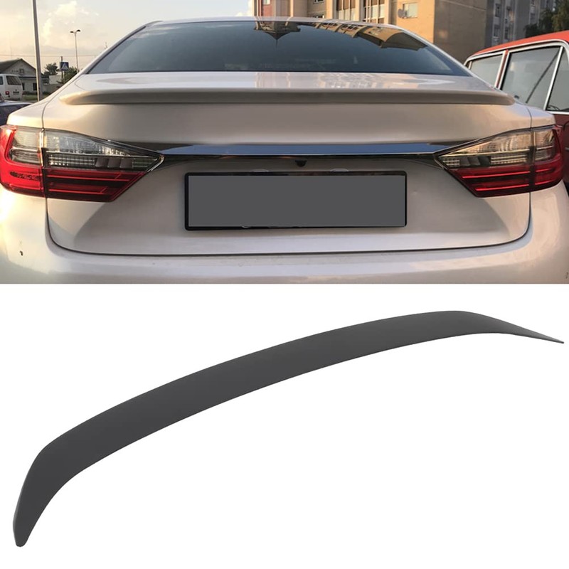 cciyu Trunk Lip Spoiler Fits For 2013-2018 For Lexus ES300h/ES350