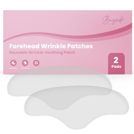 Forehead Wrinkle Patches | Non-Invasive Reusable Skin Care Solution | Fine Lines and Wrinkles Smoothing | Pairs with Eye Patches and Face Tape | Long-Lasting Skin Pads for a Smoother Look | Pack of 2