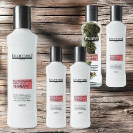 Biomed Hair Shampoo Hair Booster Professional Platinum Damage Care Multitherapy Hair Essence 5pcs 175ml / 바이오메드 헤어샴푸 헤어부스터 프로페셔널 플레티넘 데미지케어 멀티테라피 헤어에센스 5개 175ml