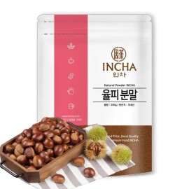 Incha Domestic Yulpi chestnut peel powder powder chestnut peel tea 300g / 인차 국내산 율피 밤속껍질 가루 분말 밤속껍질차 300g