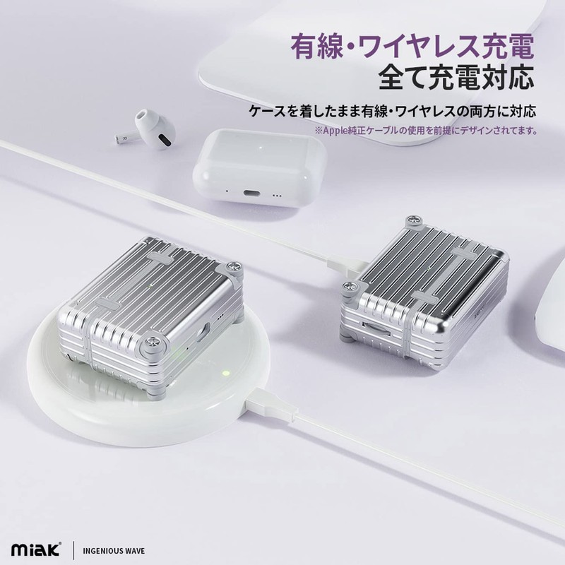 miak AirPods Pro (2nd Generation/1st Generation) Case Cover Carrying Case