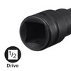 uxcell 1/2" Drive x T30 Torx Bit Socket, S2 Steel