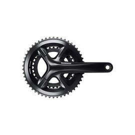 Shimano 105 FC-RS510 Crankset - 175mm, 11-Speed, 50/34t, 110 Asymmetric BCD, Hollowtech II Spindle Interface, Black