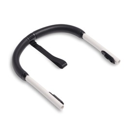 Stokke YOYO Handlebar, White - Ultra Tear-Resistant, Faux Leather Coating - Includes Tether Strap - Compatible with YOYO3, YOYO2 & YOYO+ Strollers