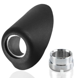 FUSCH Antenna Ornament Bezel & Nut Compatible with Toyota Tacoma 2005-2015 Replace# 86396-04040,86392-04040
