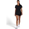 Head - Playera de Cuello Redondo para Mujer, Ajuste Entallado,