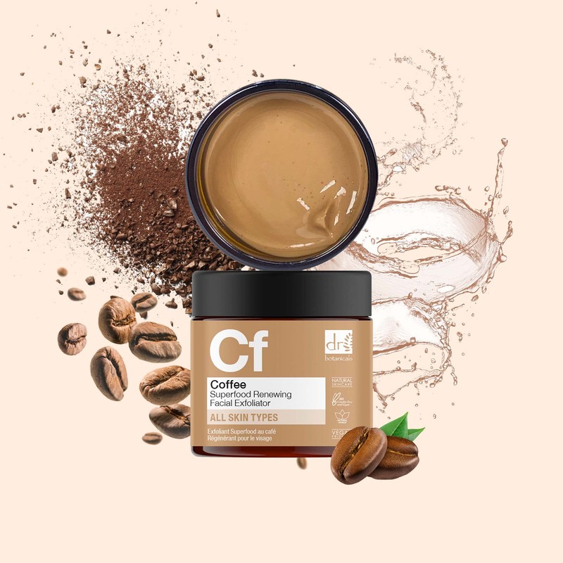 Dr Botanicals 60 ml Facial Scrub Coffee Superfood Renewing
