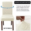 BOGUANG Kitchen Chair CoversDining Chair Cover,Removable Washable Jacquard Parsons Chair