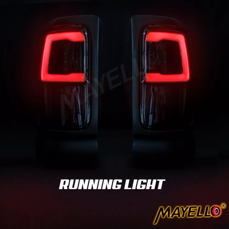 mayello Fit 1994-2001 Dodge Ram 1500 2500 3500 Black LED