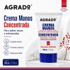 Crema De Manos Concentrada Piel Seca Agrado 50ml Neutra