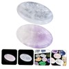 SAFIGLE 2Pcs Crystal Scraping Plates for Body Massage Scraping Tool