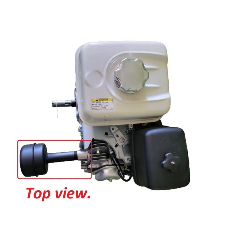 Straight Muffler with SS adapter for Predator 301cc & 420cc,