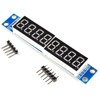 CANADUINO® 3 x Serial LED 7-Segment Display 8-Digits MAX7219-9.5mm