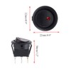 20 Pcs 12V Switch, 5 Color 20A 12 Volt Auto