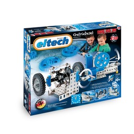 Eitech Classic Series Gearwheel Science Kit, Intro to Engineering and STEM Learning, Steel