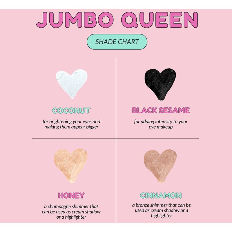 KIMCHI CHIC BEAUTY JUMBO QUEEN EYE CRAYON - 03 HONEY,