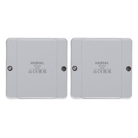 Hensel DE 9340 Cable Junction Box Wet Room Socket IP 55 to 4 mm² 3 Phase 6 mm² 1 Phase without Clamp 3