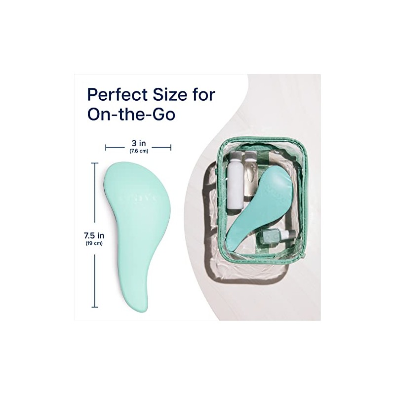 Crave Naturals Glide Thru Detangling Brush (MINT)