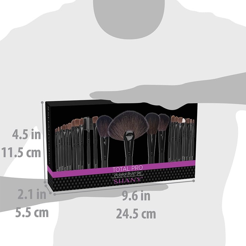 SHANY Makeup Brush Set Studio Quality Total Pro Make up