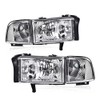 GRAND ORANGE Headlights Assembly, Compatible with Dodge Ram 1500 2500