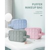 Narwey Travel Makeup Bag Large Cosmetic Bag Makeup Case Organizer