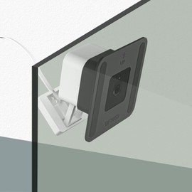 HOLACA Window Mount for Wyze Cam v3, Flexible Mount for Wyze Cam V3 (Black 1Pack)