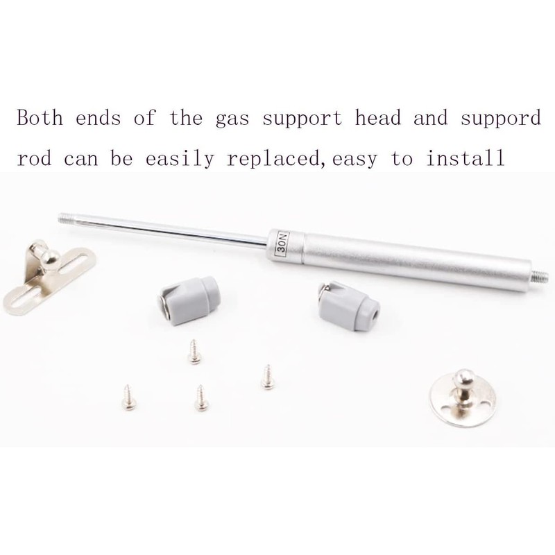20N/4.4 lb Gas Strut Cabinet Hinge Safety Lift Support, Gas