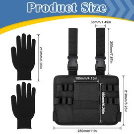 Tool Bag for Leg Tool Bag Men's Placing Tools Leg Bag for Electricians Leg Tool Bag for Electricians and Technicians