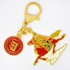 Feng Shui Period 9 Windhorse Keychain Harmony Amulet Porsperity Success