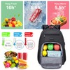 Insulated Lunch Backpack for Men & Women, Water Resistant Cooler