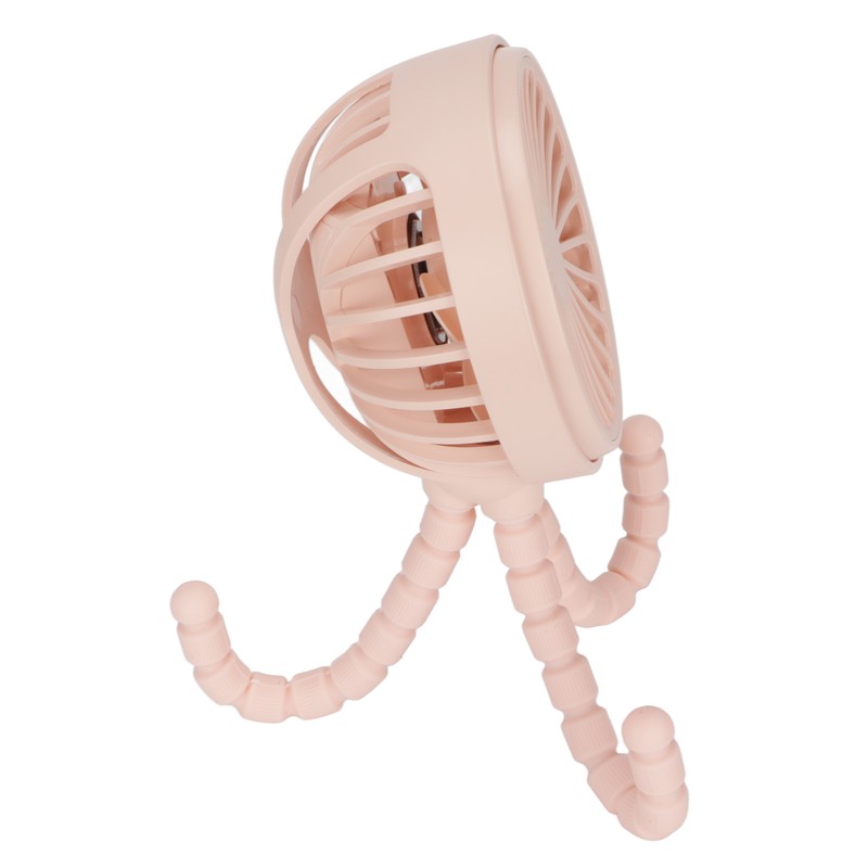 Mini Portable Fan 3 Speed 360° Rotatable Rechargeable Desktop Fan
