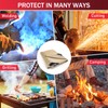 2 Pack Welding Blanket 6x8 ft - Heavy Duty Fiberglass