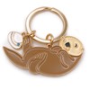 Aquatic Key Ring [Sea Otter] Marine Animal Cute Key Chain
