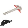 Smgda Protractor, Angle Ruler, 7.9 inches (20 cm), 12.6 inches