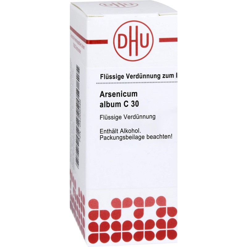 DHU Arsenicum Album C30 Dilution, 20 ml Solution