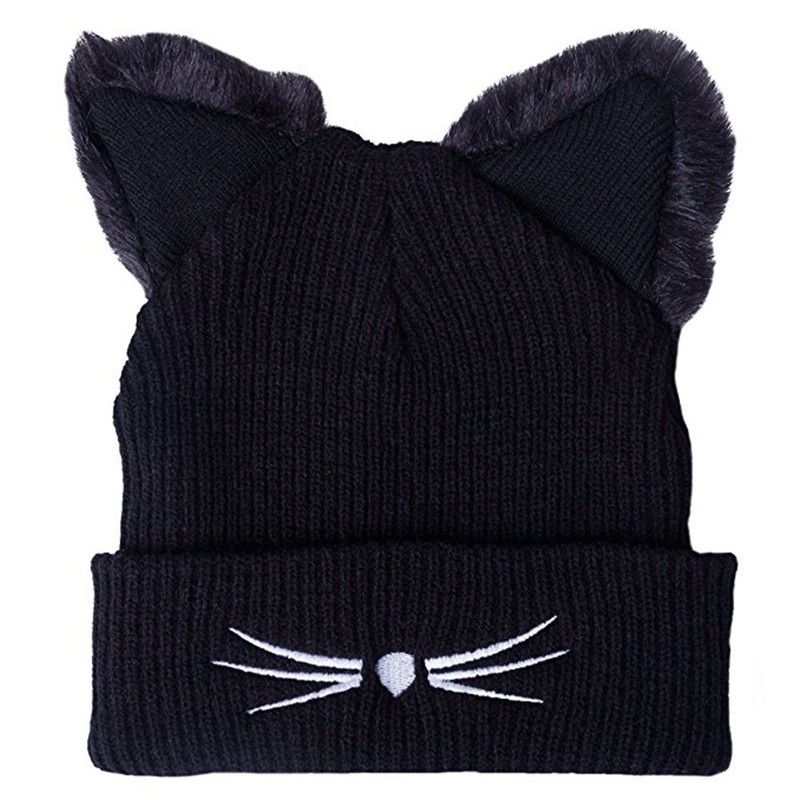 Richoose Strickmütze Damen Winter Strickmütze Mütze Damen Mode Wolle Nette