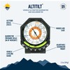 Sun Company AltiTilt - Dashboard Altimeter Inclinometer for Off-Road Vehicles