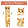 DUINIU 1 Piece Cute Cat Hand Towel for Bathroom, Kitten
