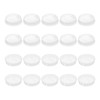 sourcing map 36Pcs 50mm/1.97" Circular Soffit Air Vents, Plastic Soffit
